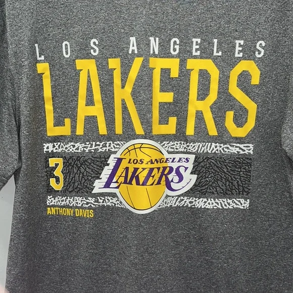NBA Los Angeles Lakers Anthony Davis #3 T-shirt - Picture 3 of 9